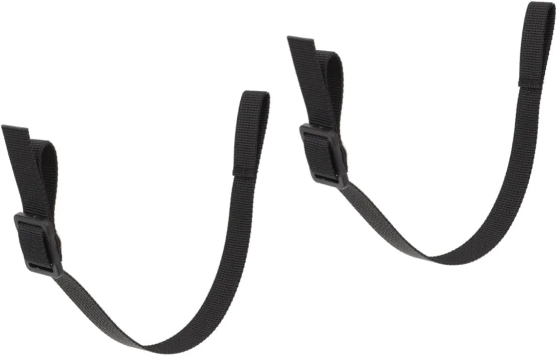 2 Sets Hockey Gear Hockey Helmet Chin Strap Polyester Adjustable Buckle Helmet Supply for Sports