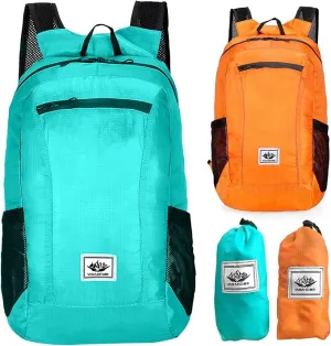 20L Waterproof Packable Hiking Backpack, Flower Ultra Lightweight Travel Camping Backpack for Women Men, Foldable Outdoor Day Pack Bag for Backpacking Sports (Color 2)