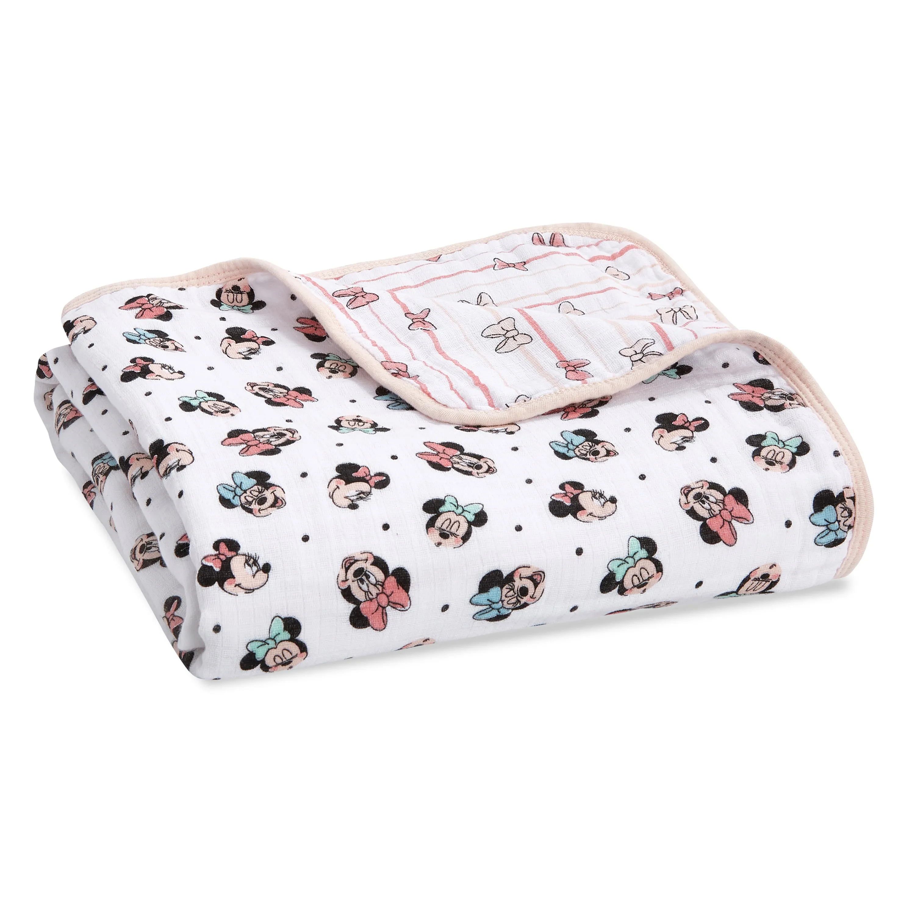 aden   anais Muslin Blanket Disney Minnie Rainbows