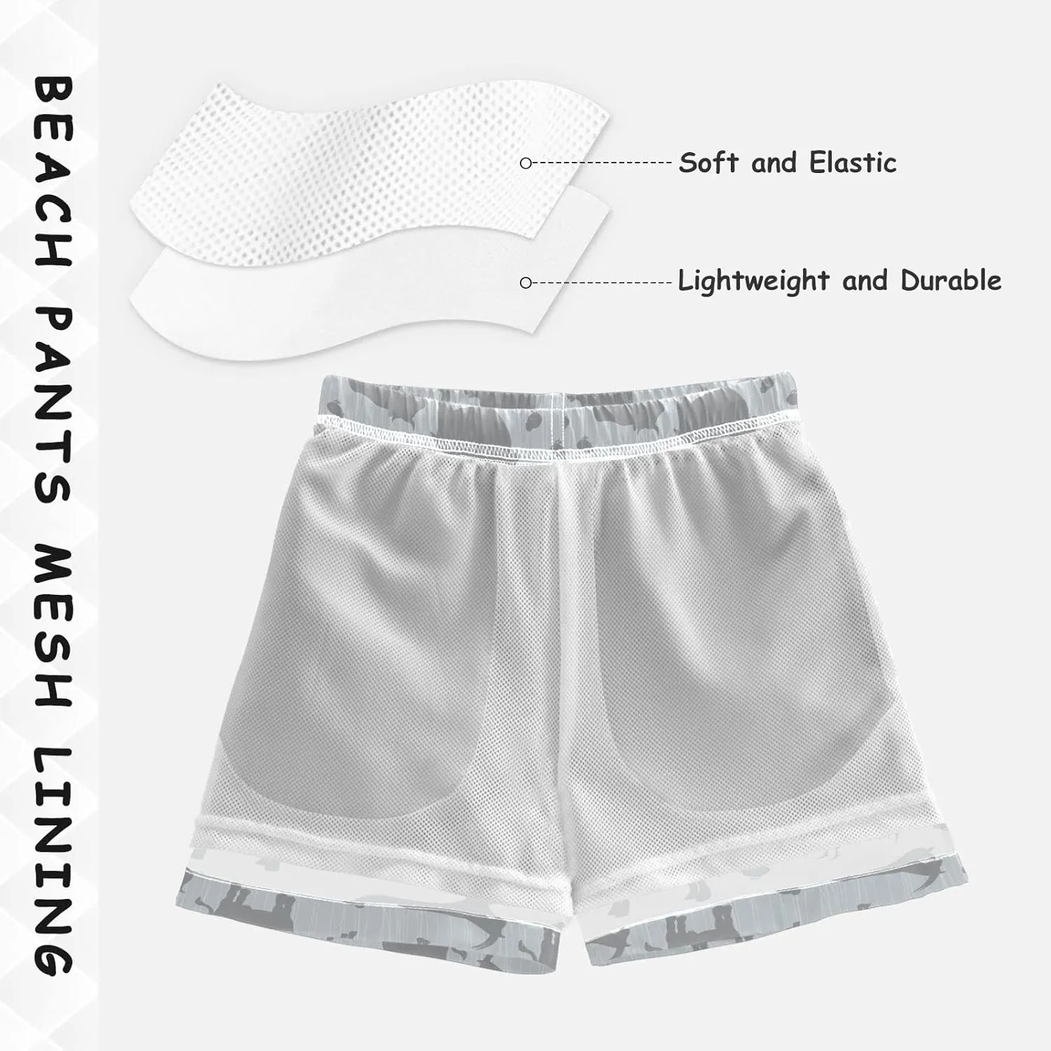 Aflyko Boys' Board Short Girls Swimming Trunk Bathing Suit Swimwear All Day Shorts