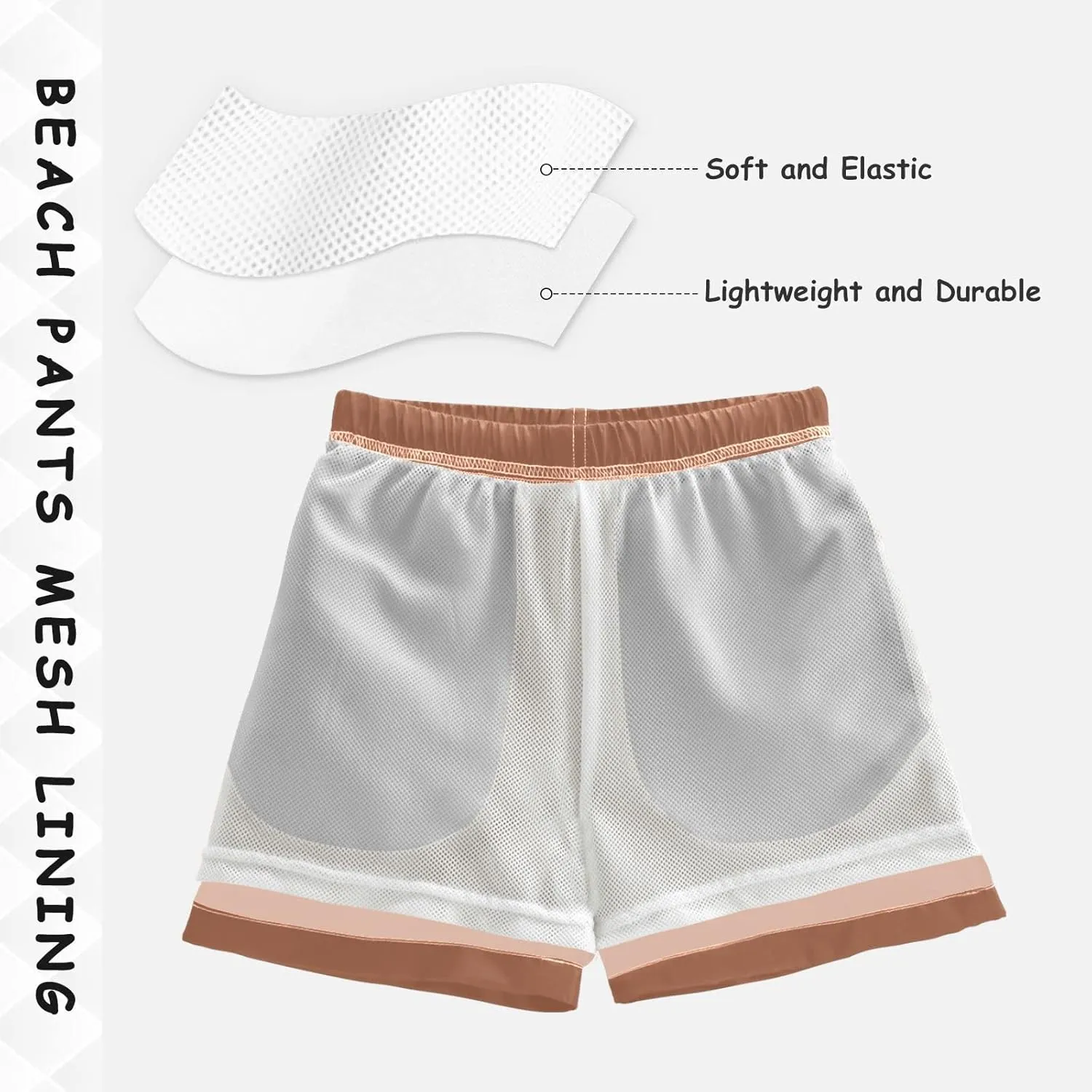 Aflyko Boys' Board Shorts Bathing Suit Swim Trunk Girls Beach Swimwear All Day Shorts
