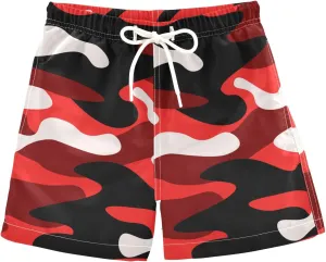 Aflyko Boys' Board Shorts Fun Swim Trunk Beach Swimwear Tropical Bathing Suit