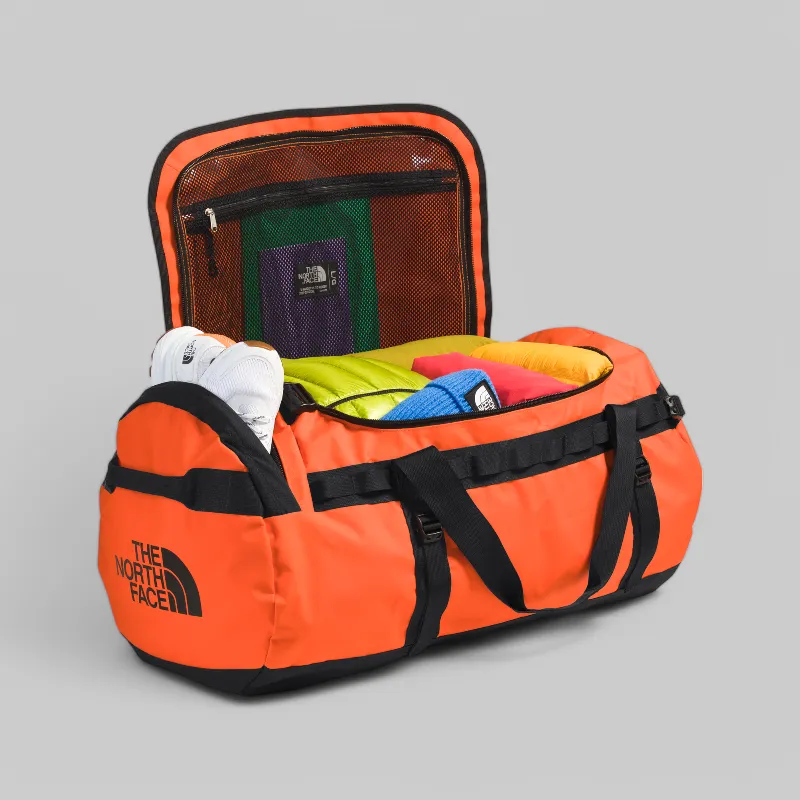 Base Camp Large Duffel - TNF Orange/TNF Black