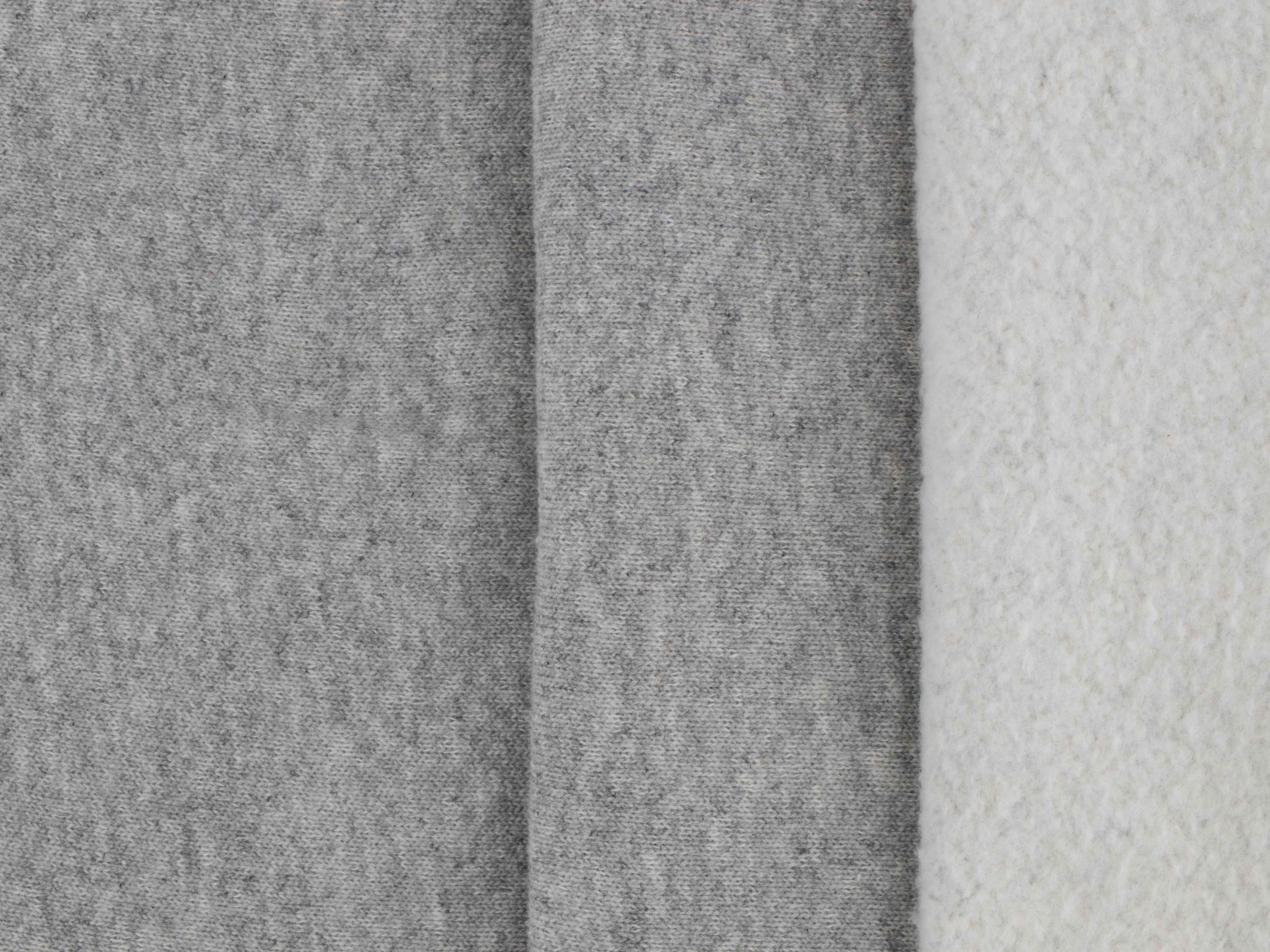CCF26-HGB - Mans 3N French Terry Heather Grey Light Brush