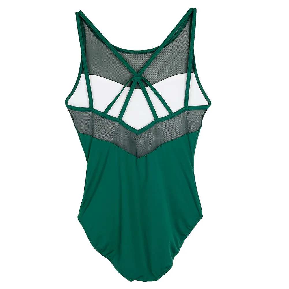 Classic Black Women Camisole Leotard Ballet Dance