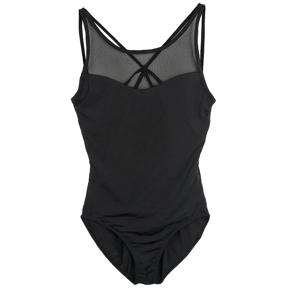Classic Black Women Camisole Leotard Ballet Dance