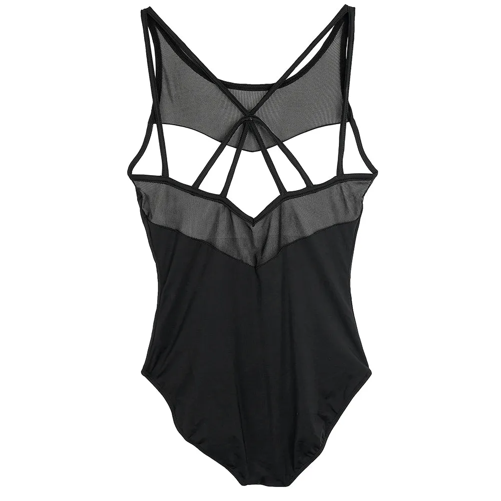 Classic Black Women Camisole Leotard Ballet Dance