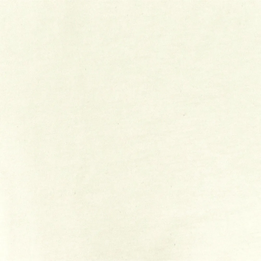 Classic Ivory Slubbed Stretch Brushed French Terry Fleece Knit Fabric