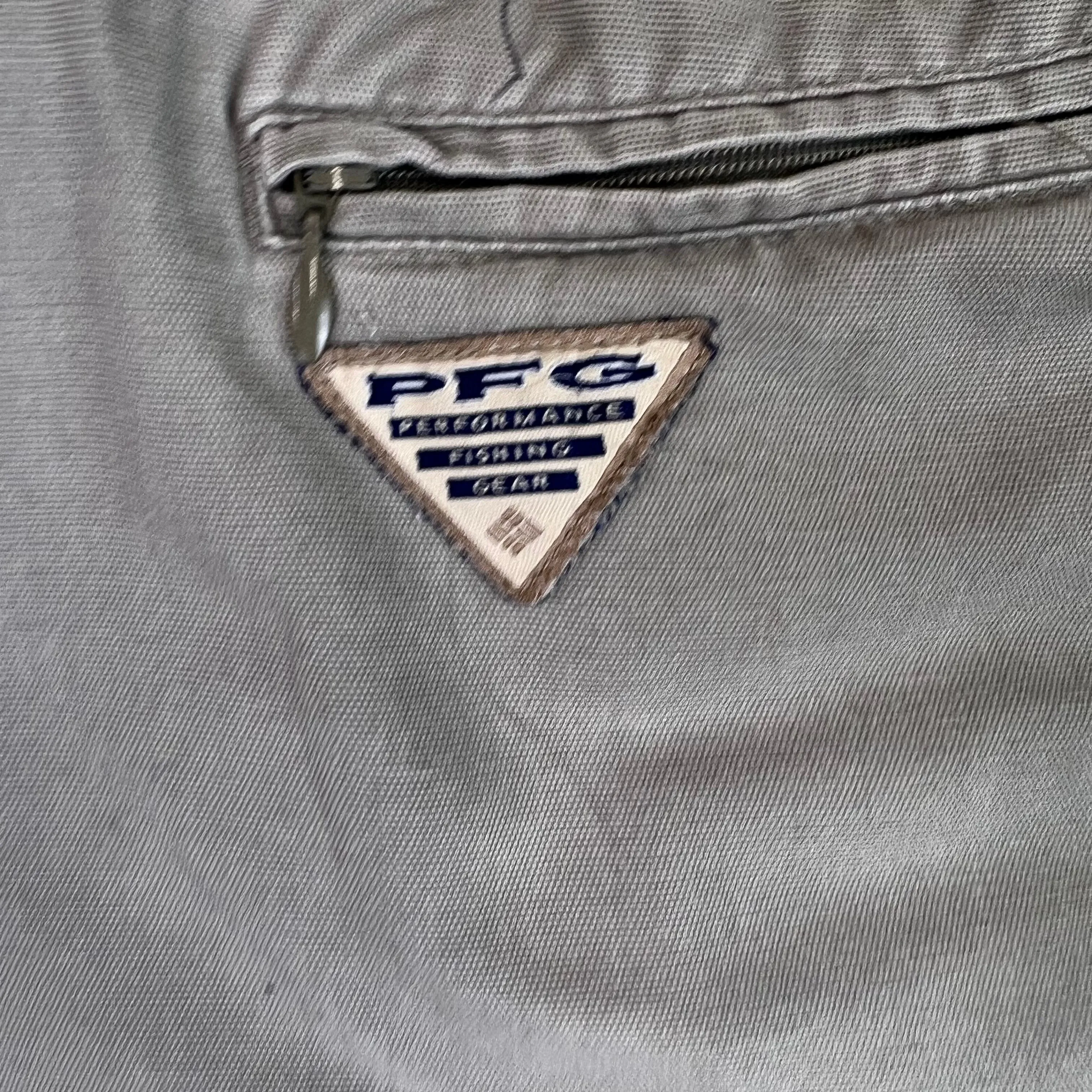 Columbia Performance Outdoor Convertible Cargo Trousers Shorts Grey
