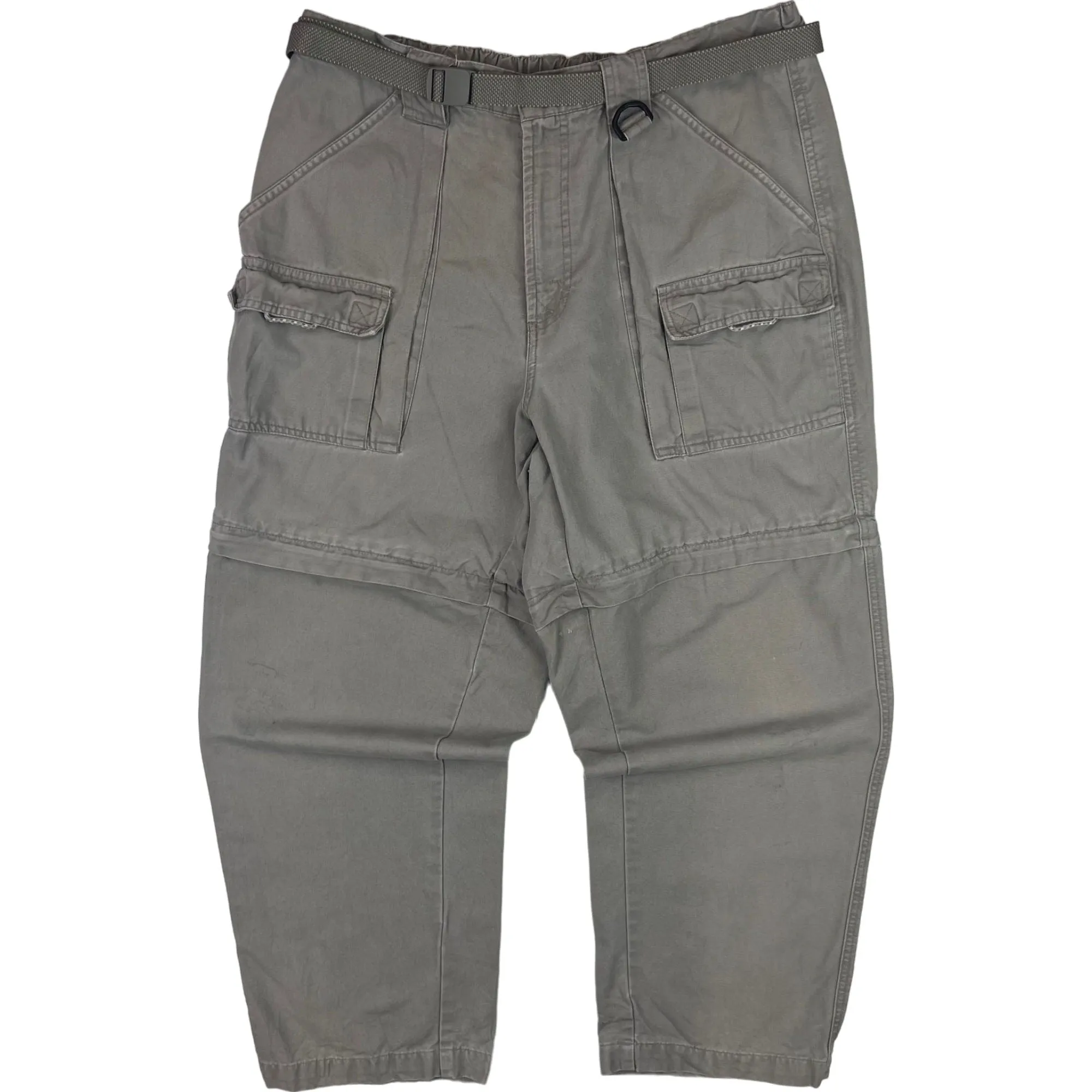 Columbia Performance Outdoor Convertible Cargo Trousers Shorts Grey