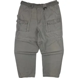 Columbia Performance Outdoor Convertible Cargo Trousers Shorts Grey