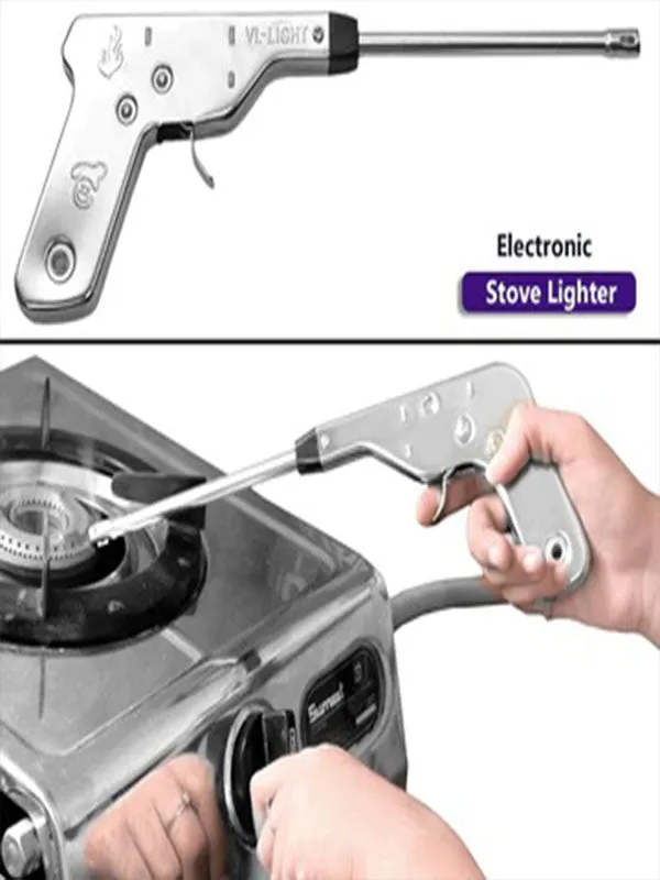 Electronic Gas Igniter - Metallic Kitchen Lighter