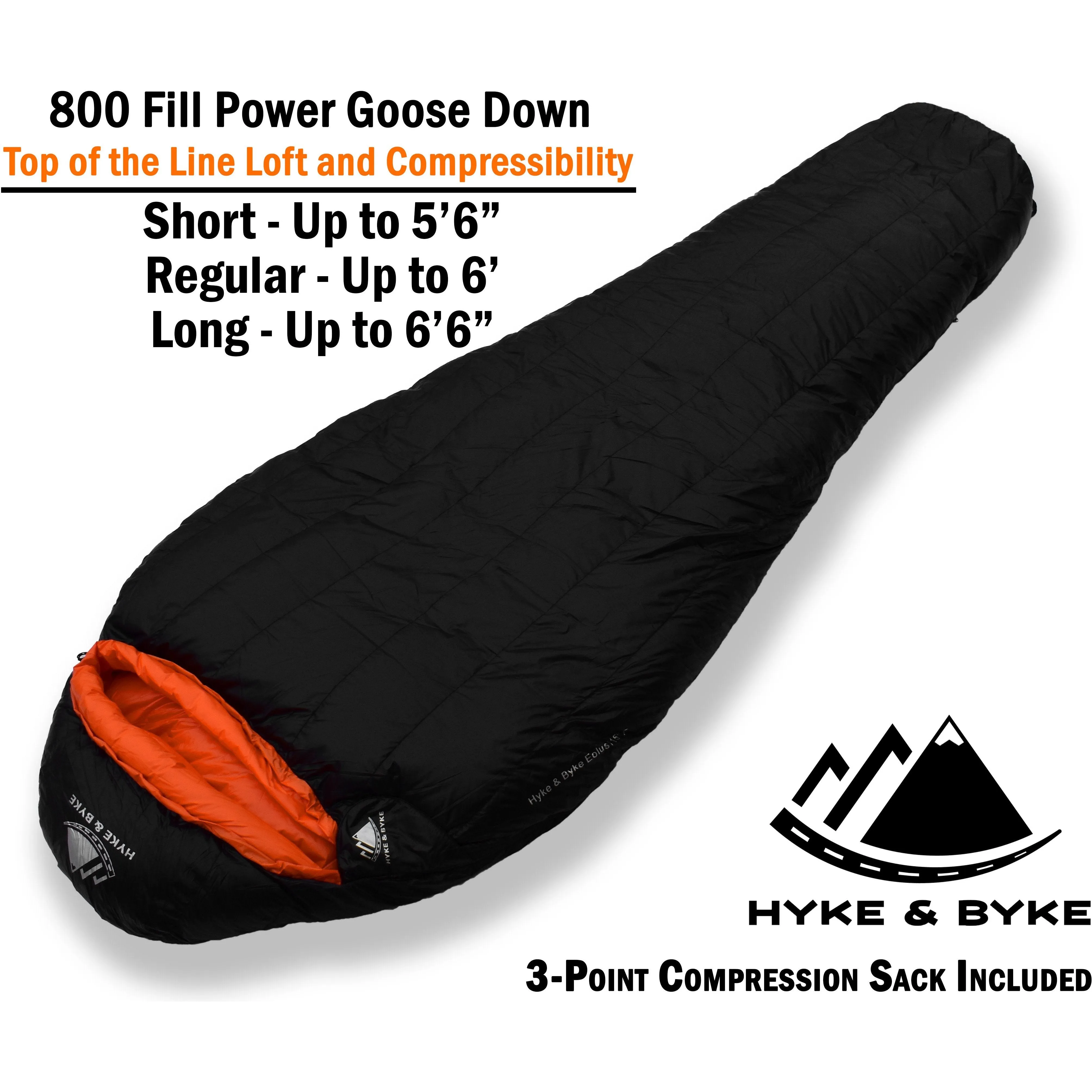 Eolus -10°C Ultralight 800FP Goose Down Sleeping Bag