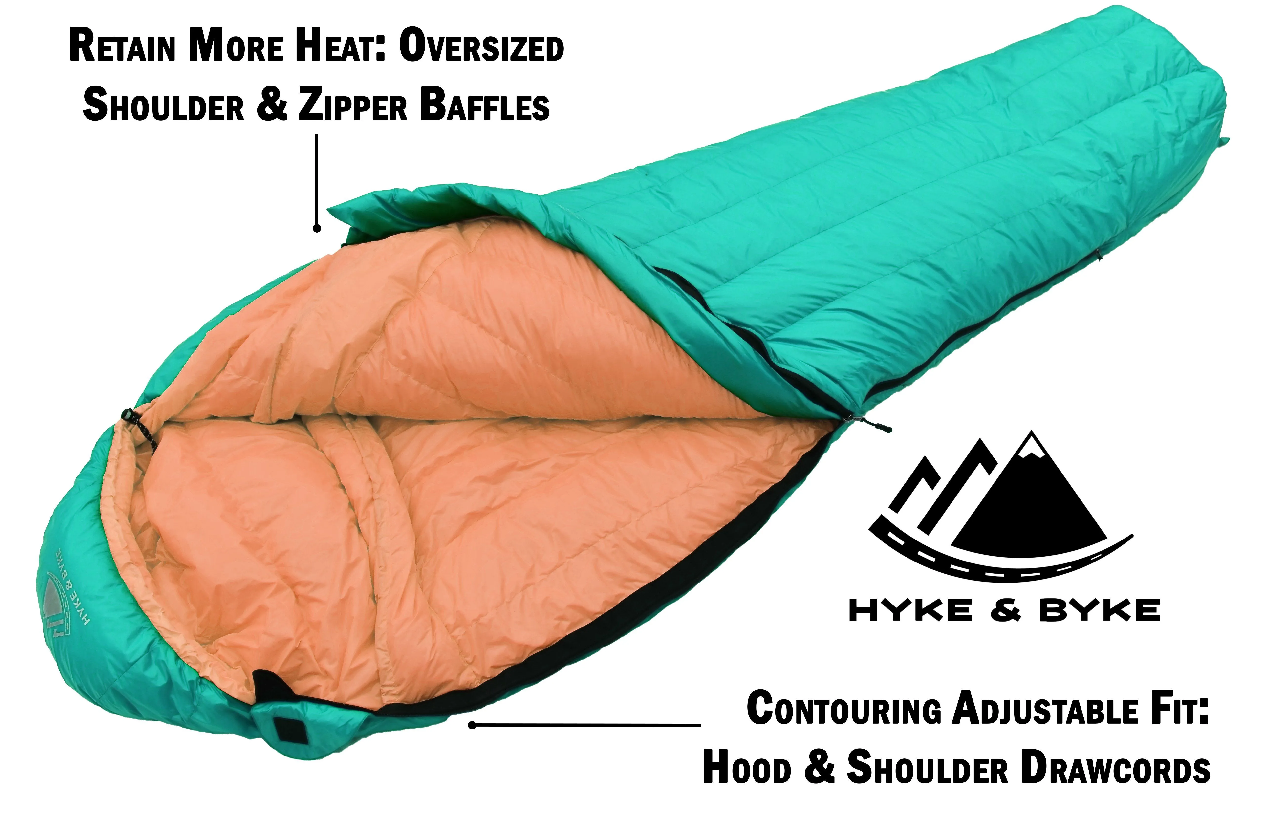 Eolus -10°C Ultralight 800FP Goose Down Sleeping Bag