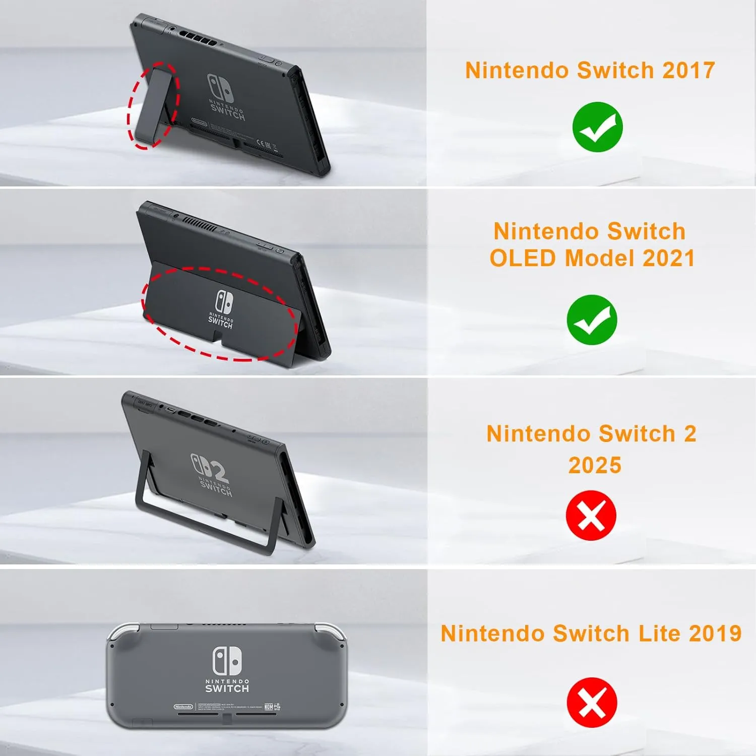 Fintie Carrying Case for Nintendo Switch OLED Model 2021/Switch 2017, [Shockproof] Hard Shell Protective Cover Travel Bag with 10 Game Card Slots & Inner Pocket