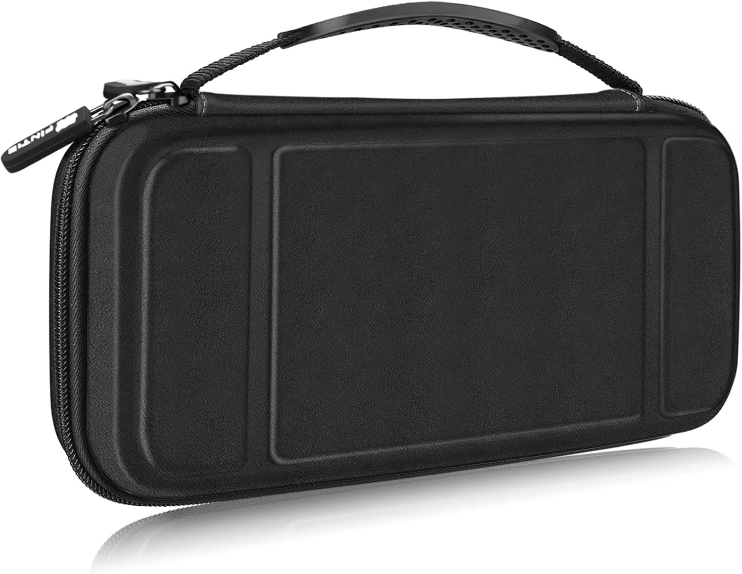 Fintie Carrying Case for Nintendo Switch OLED Model 2021/Switch 2017, [Shockproof] Hard Shell Protective Cover Travel Bag with 10 Game Card Slots & Inner Pocket