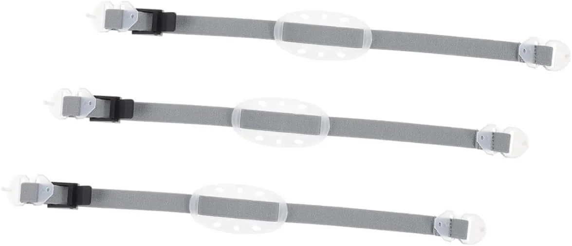 GARVALON 3pcs Helmet Chin Strap Chin Guard Windproof Straps for Hats Hard Hat Lanyard Accessories
