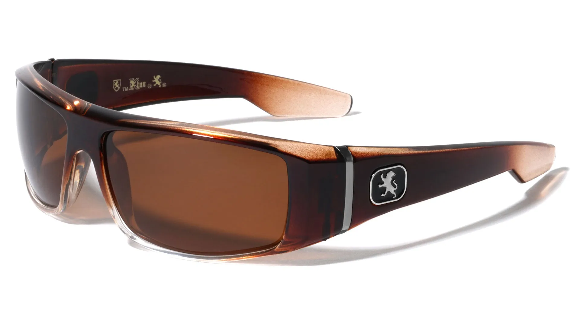 Khan Polarized Large wrap around Unisex Sunglasses