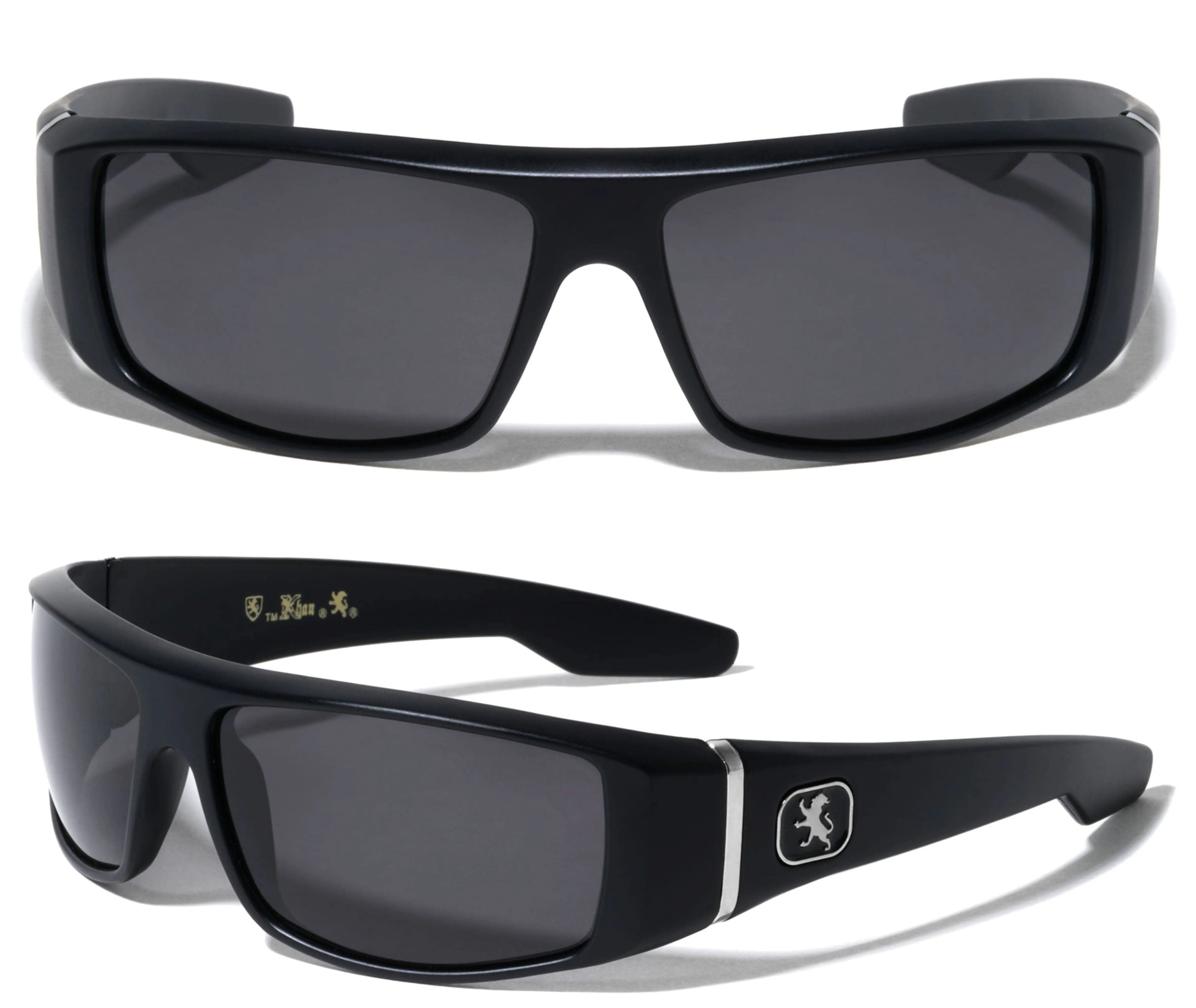Khan Polarized Large wrap around Unisex Sunglasses