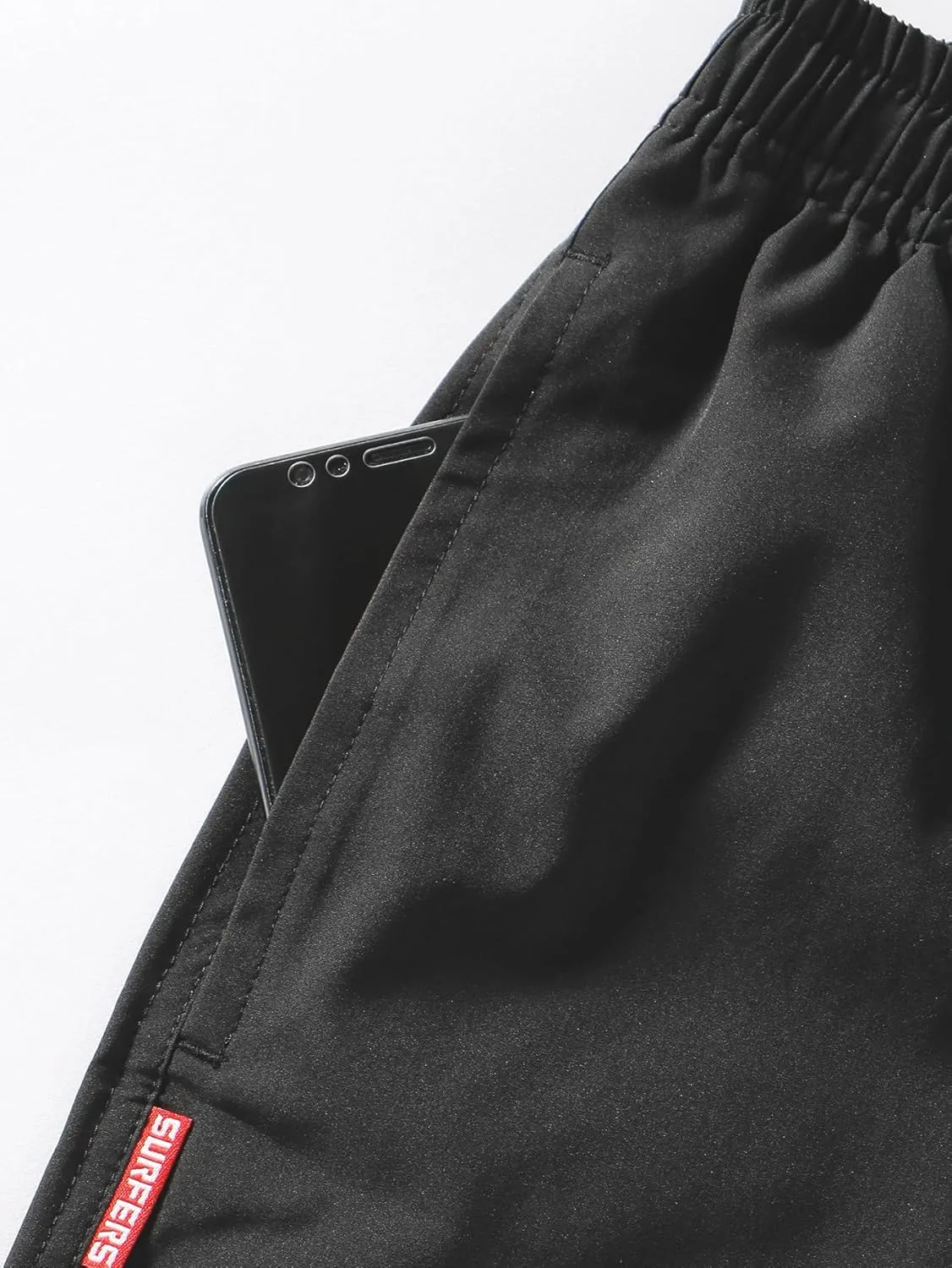 Men's Striped Swim Trunks Bathing Suits Quick Dry Board Shorts Mesh Lining Beach Swimwear with Pockets
