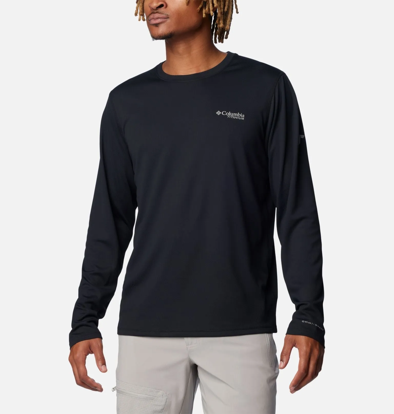 Men's Summit Valley Long Sleeve Crew - Black