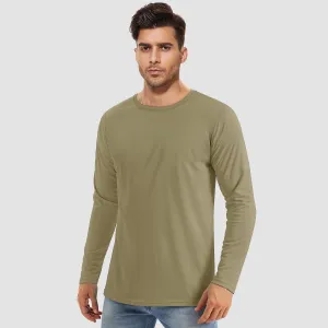 Men's UPF 80  Long Sleeve Shirts UV Sun Protection Shirt Running Fishing Quick Dry Rash Guard Shirts