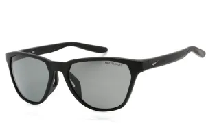 Nike Maverick Rise Sunglasses Matte Black/Grey Polarized