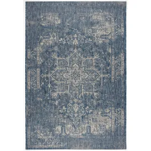 Oksana Azure Quick Dry Rug - Indoor / Outdoor Rug