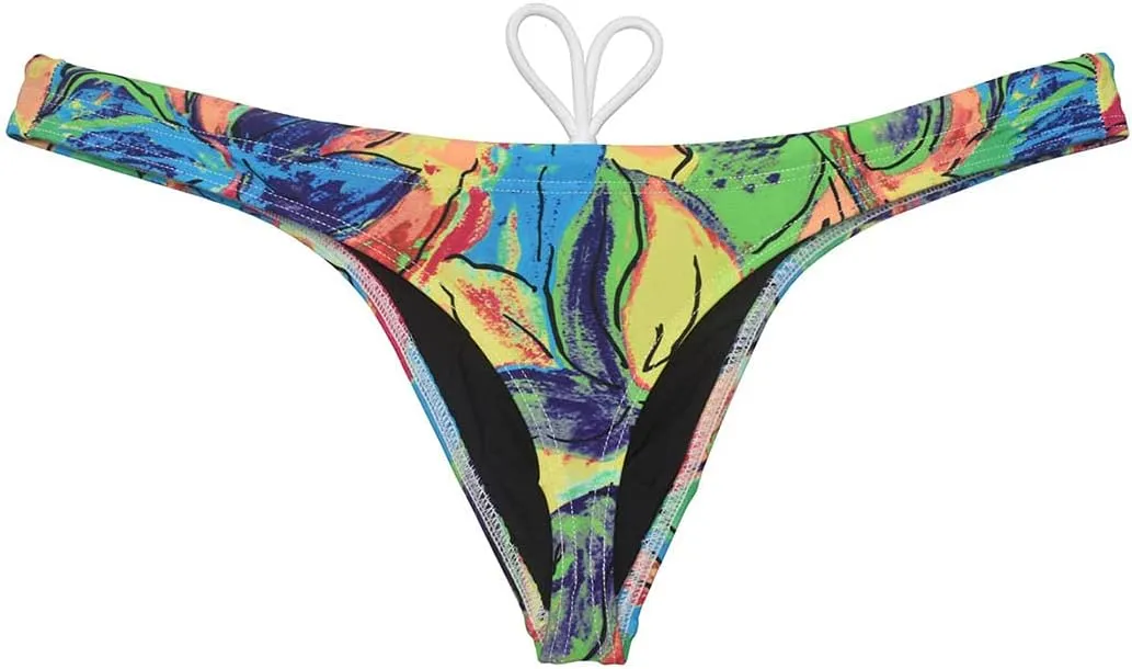 OROCOJUCO Sexy Men's Swim Thong Bikini Swimwear Board Surf Short Trunks Contour Pouch Tangas Swimsuit