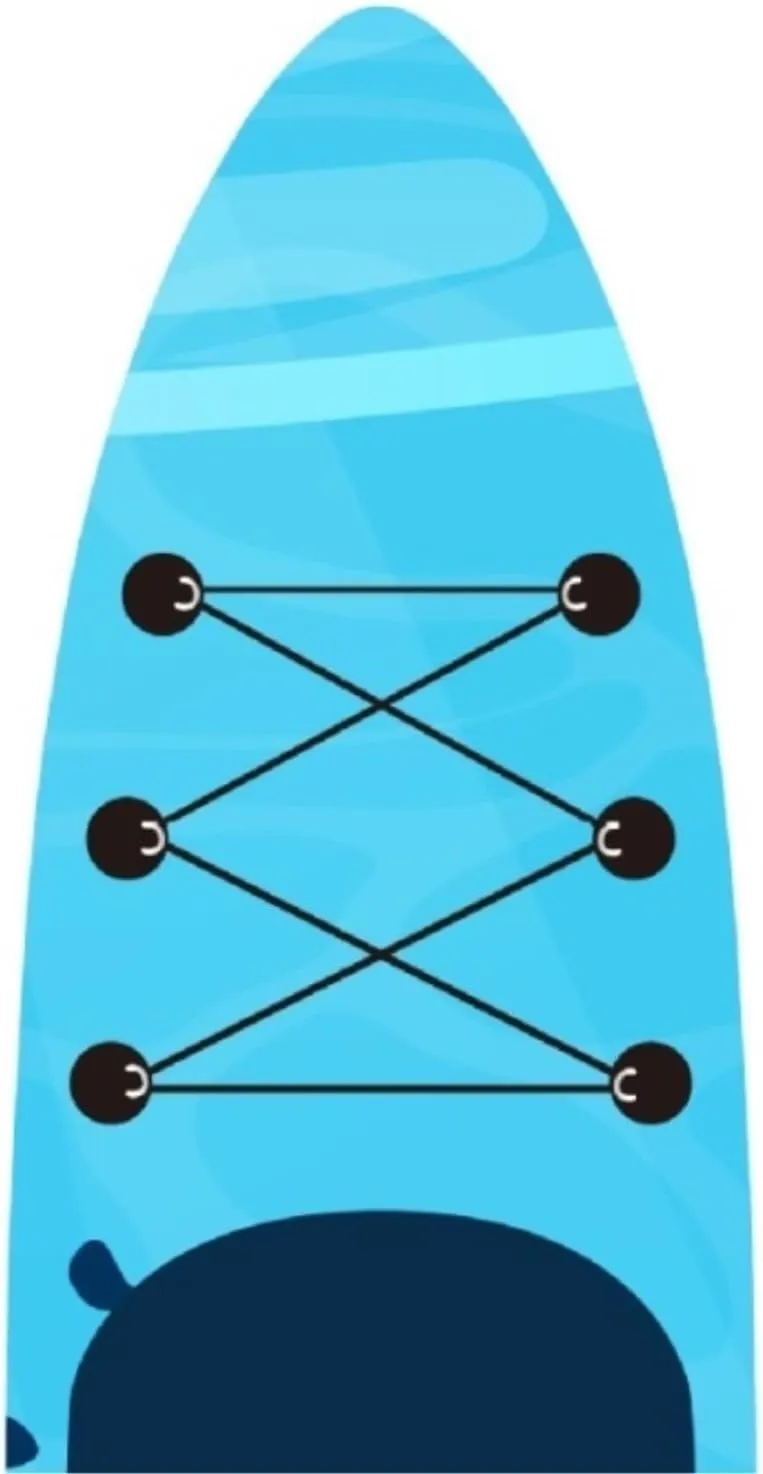 Paddleboard Standing Inflatable Surfboard Outdoor Water Sports Yoga Board