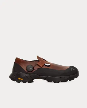 Pala Brown / Black Sandals