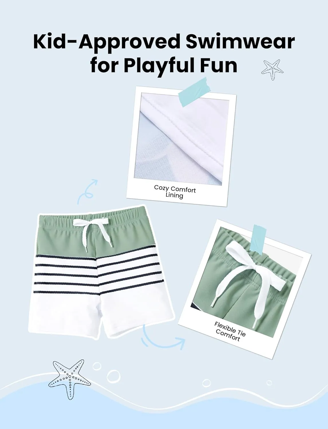 PATPAT Family Matching Swimwear Floral Pattern Tankini Swimsuits and Swim Trunks