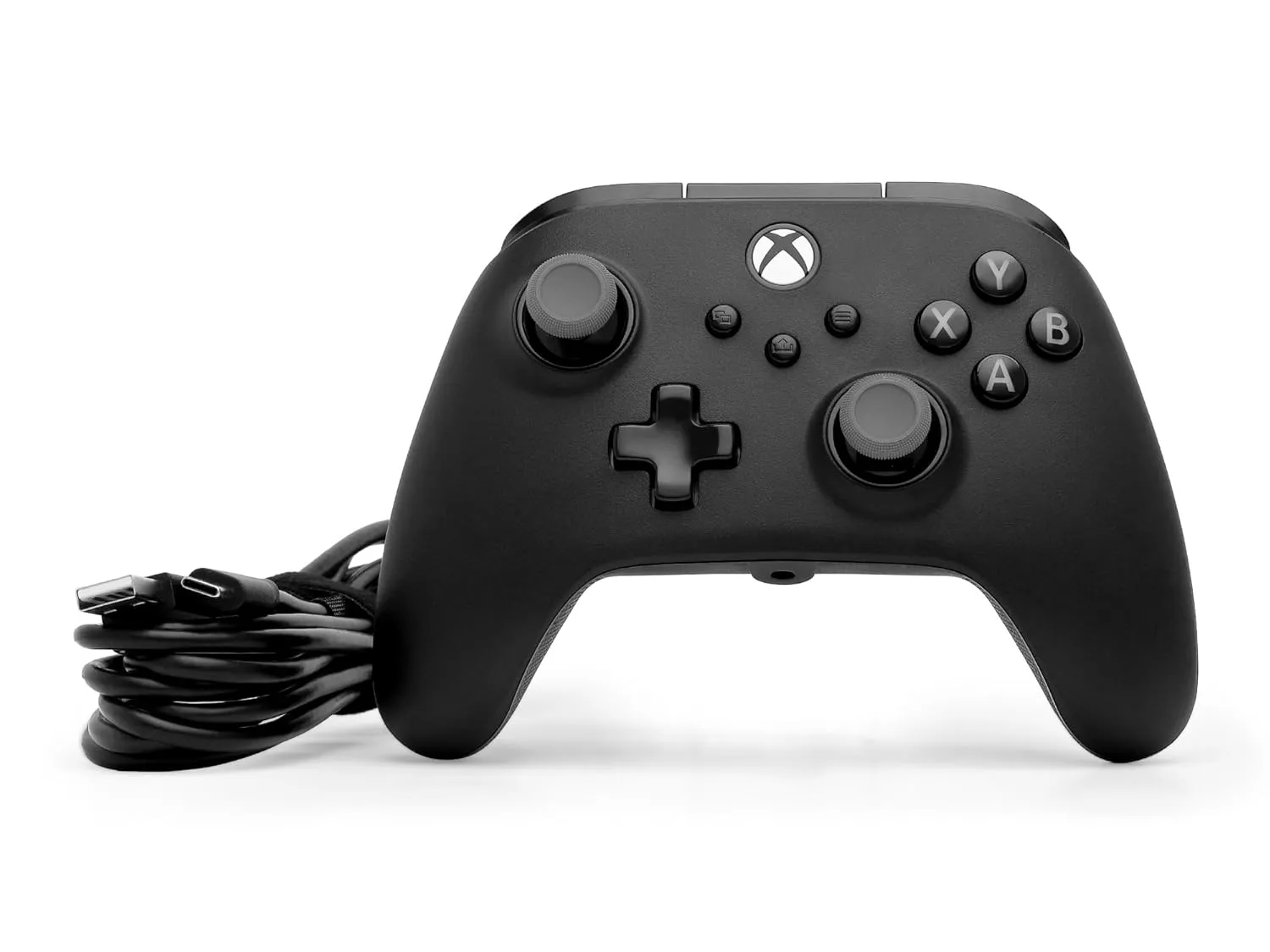 PowerA Advantage Plus Wired Controller for Xbox Series X|S - Black, officially licensed, adjustable height thumbsticks, hall effect, mappable buttons, works with Xbox One and Windows 10/11 PC