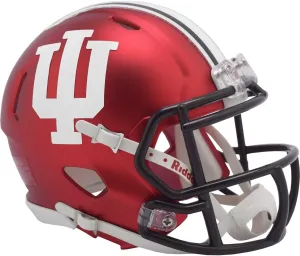 Riddell NCAA Indiana Hoosiers Helmet Mini SpeedHelmet Replica Mini Speed Style, Team Colors, One Size