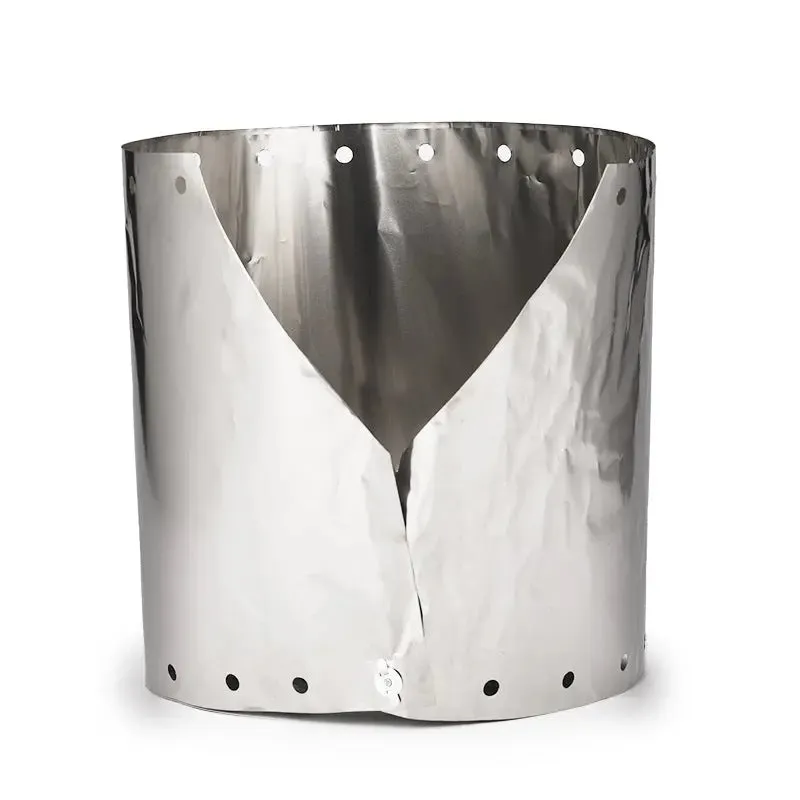 Titanium Windshield for Camping Stoves