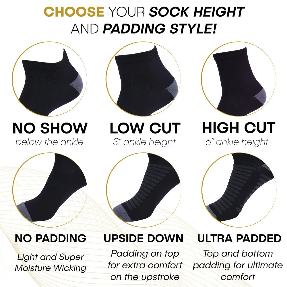 Tommaso Super Moisture Wicking Socks - black WS