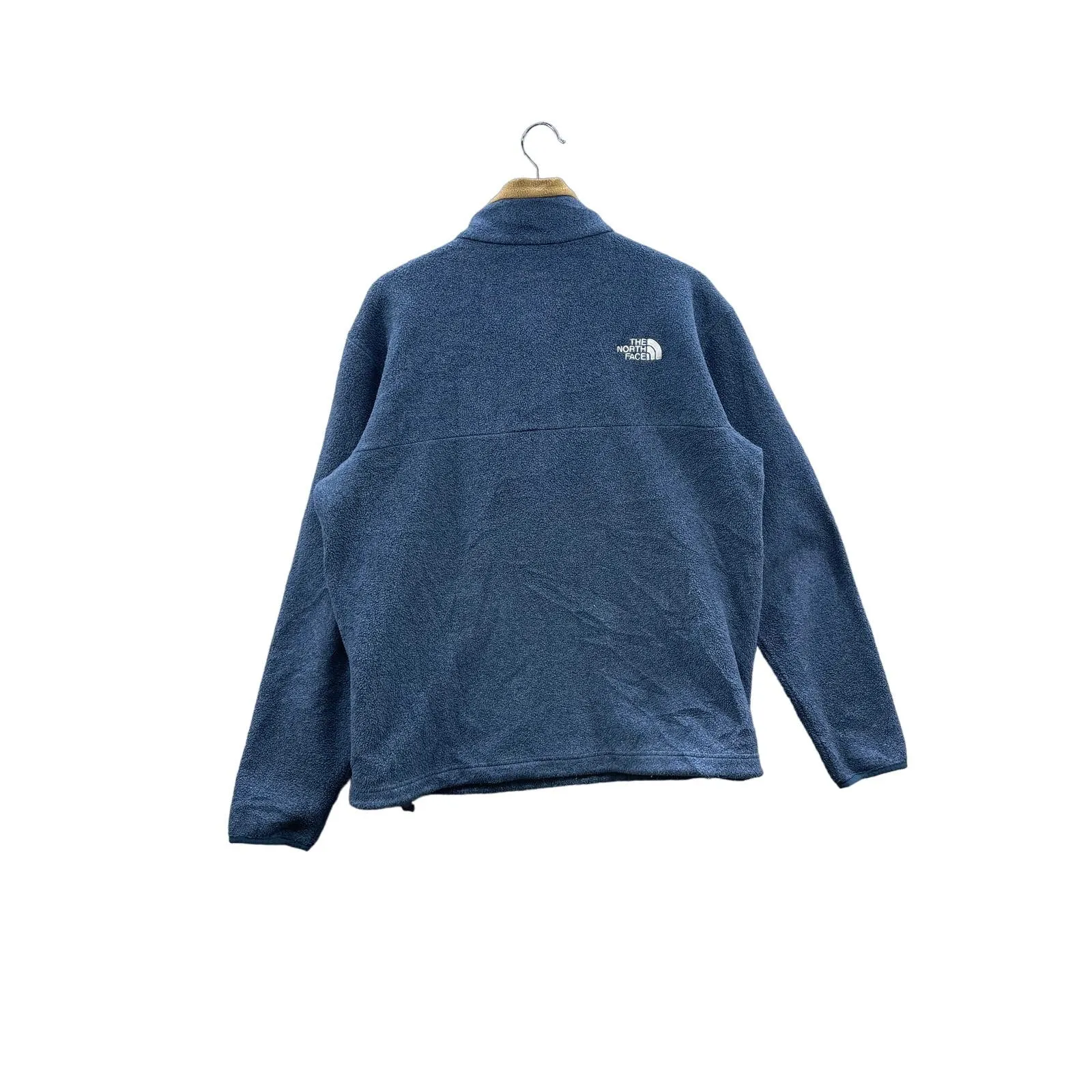 Vintage The North Face Men's Two-Tone 1/4 Zip Fleece Jacket