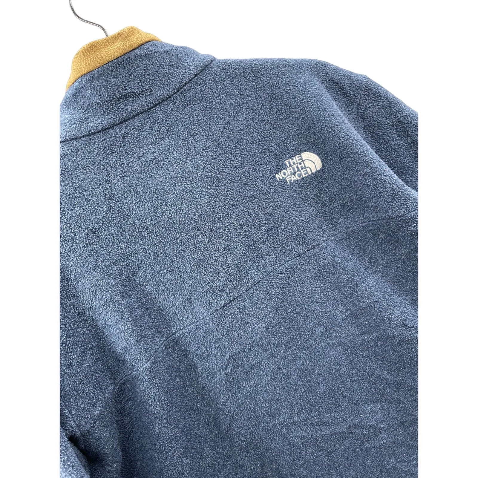 Vintage The North Face Men's Two-Tone 1/4 Zip Fleece Jacket