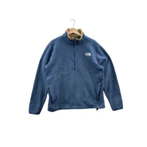 Vintage The North Face Men's Two-Tone 1/4 Zip Fleece Jacket