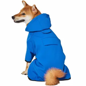Waterproof Dog Softshell Jacket Hooded Raincoat Windbreakers