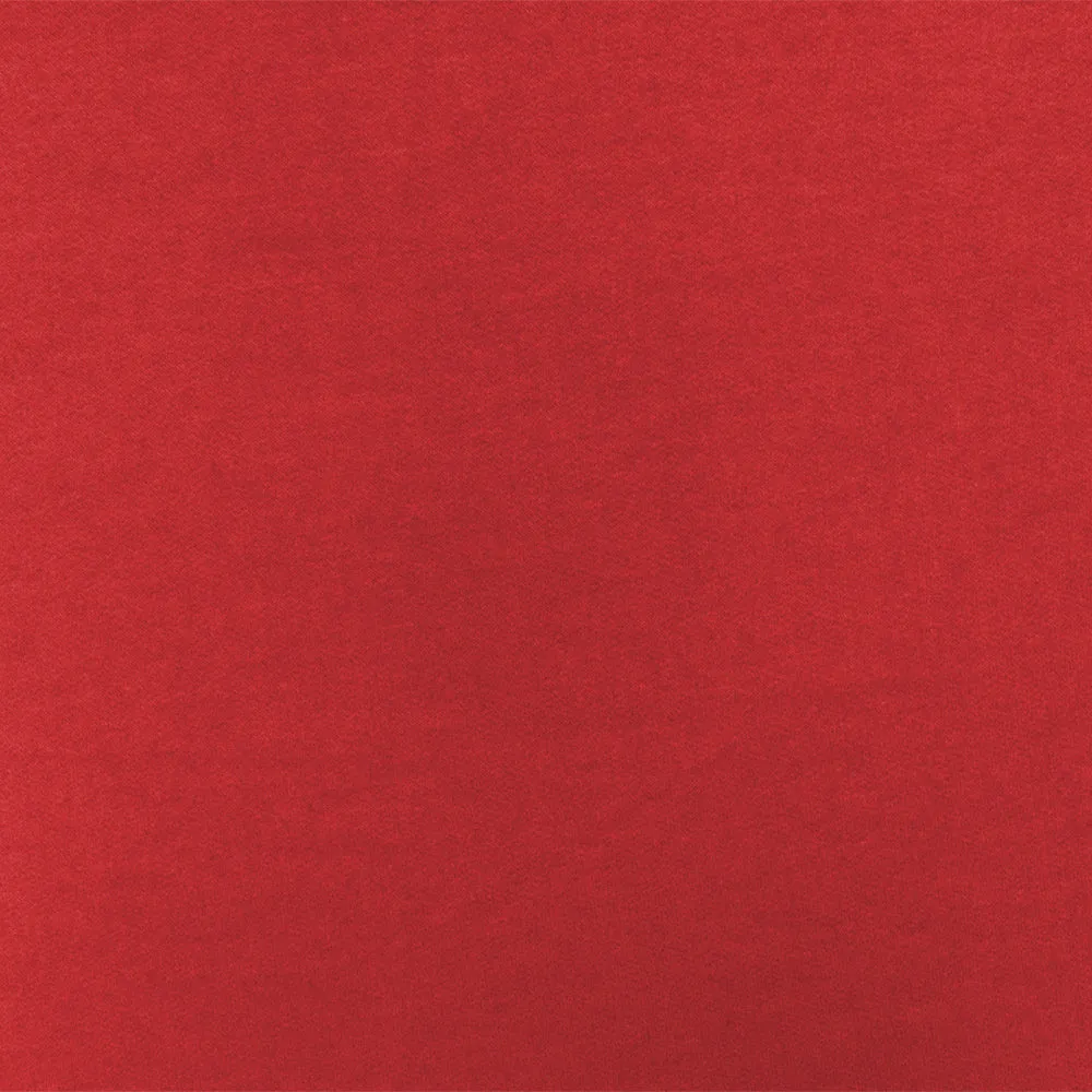 Winter Red Solid Stretch Brushed French Terry Sweatshirt Fleece Knit Fabric