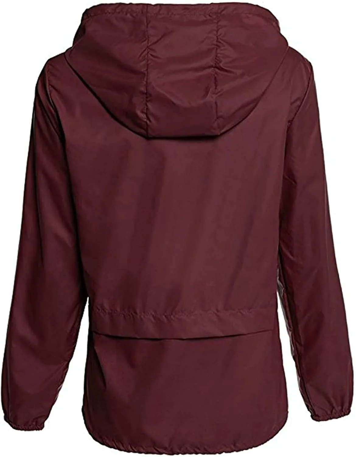 Zando Lightweight Rain Jacket Women Raincoat for Women Packable Rain Coat Windbreaker Rain Jackets Waterproof with Hood