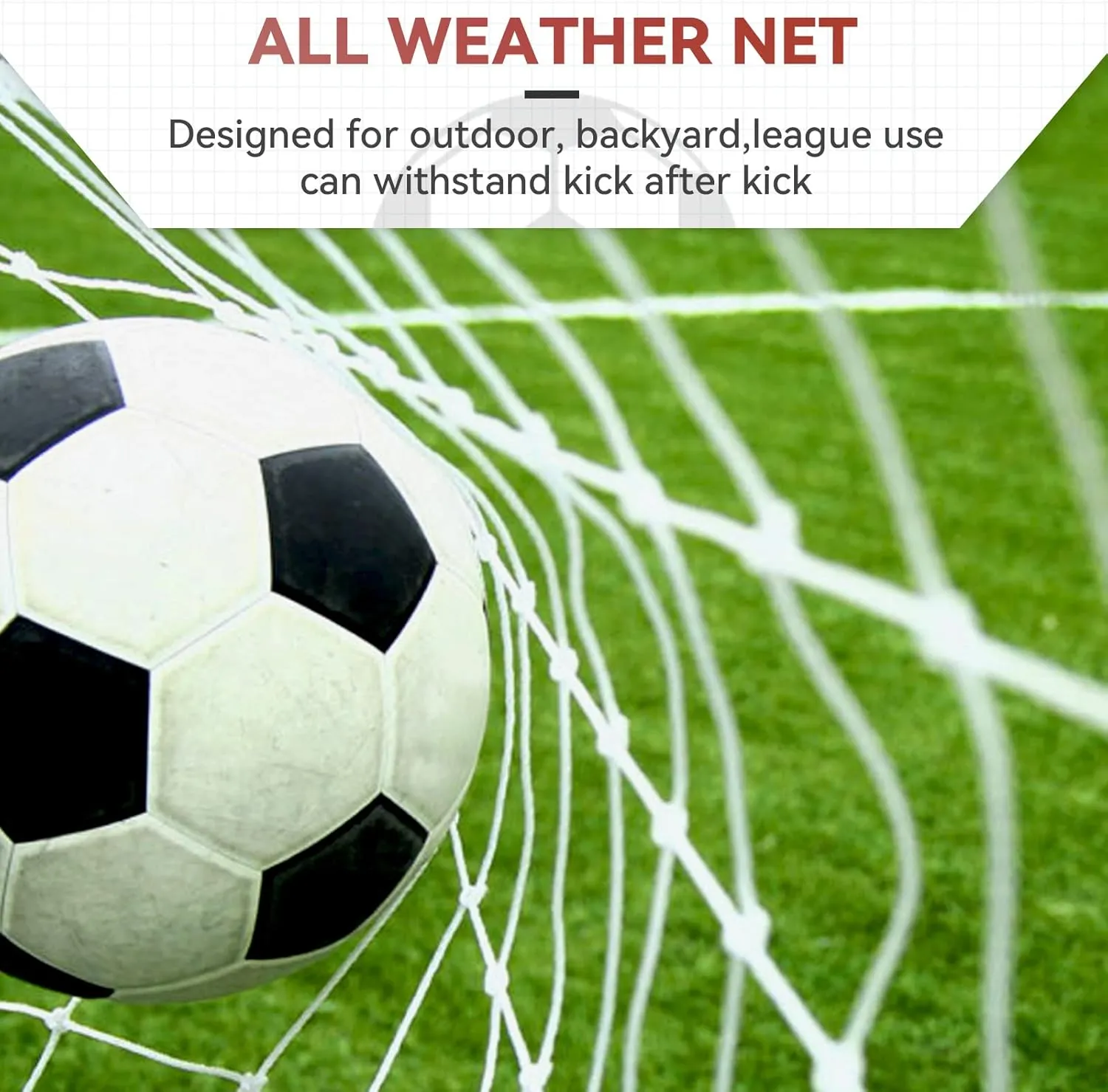 ZENY Portable Soccer Goal for Backyard,12x6 / 10x6.5 / 8x5 ft Kids Adults Soccer Net and Frame for Home Backyard Practice Training Goals, Soccer Training Equipment